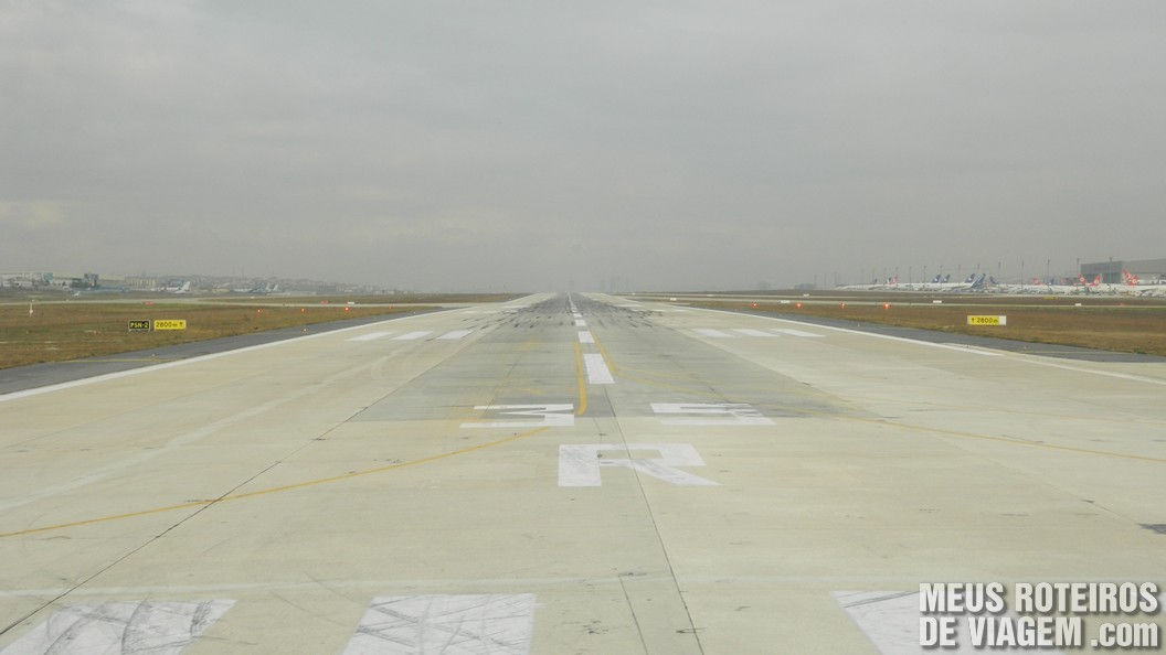 Pista do Aeroporto de Istambul