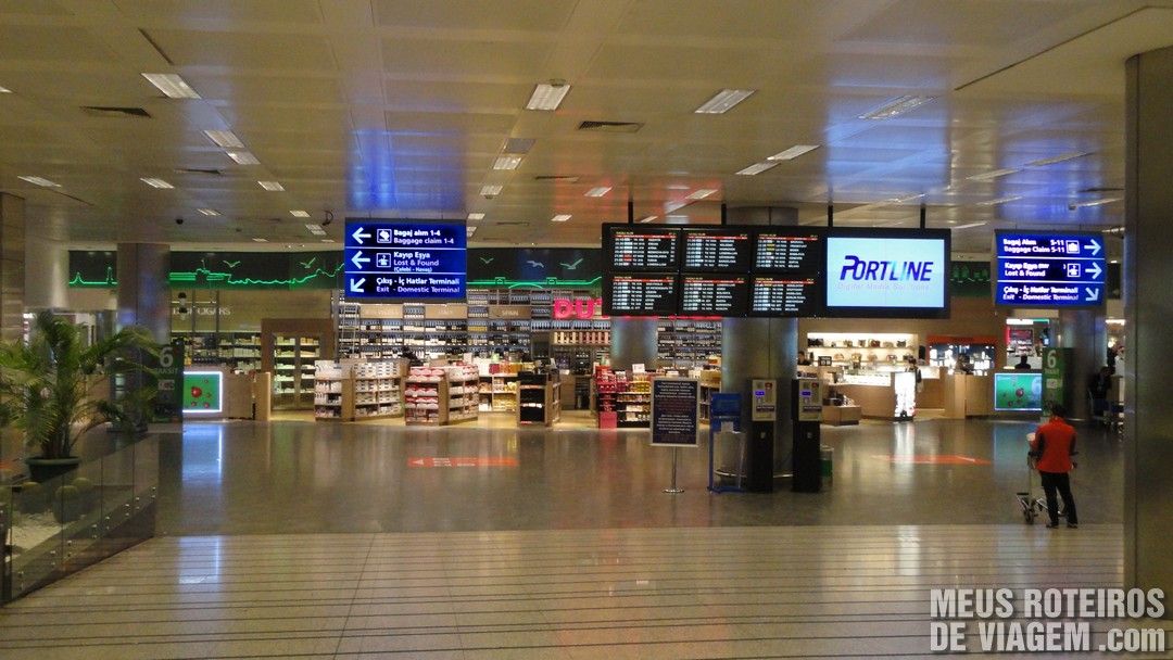 Duty Free do Aeroporto Internacional de Istambul Ataturk