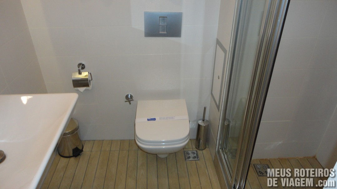 Banheiro do Aston Residence - Istambul, Turquia