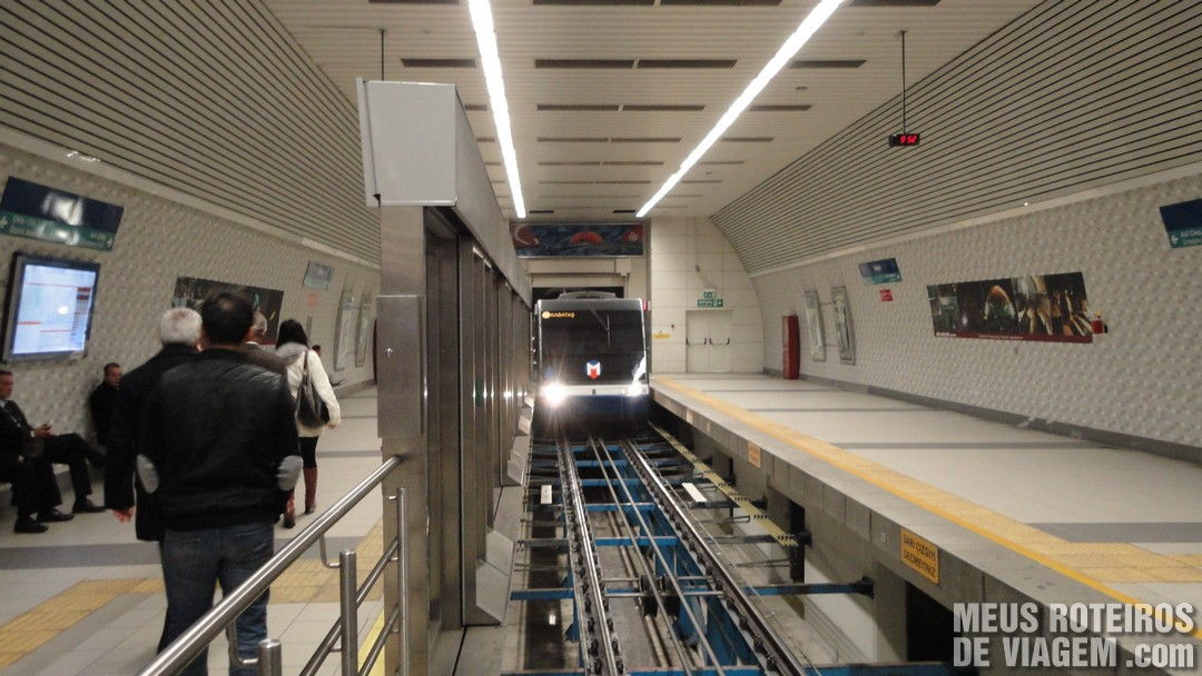 Funicular Taksim-Kabatas - Istambul, Turquia