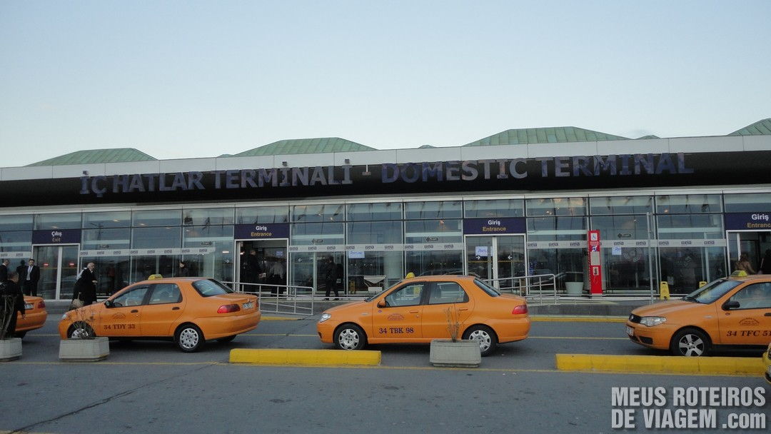 Terminal doméstico do Aeroporto de Istambul
