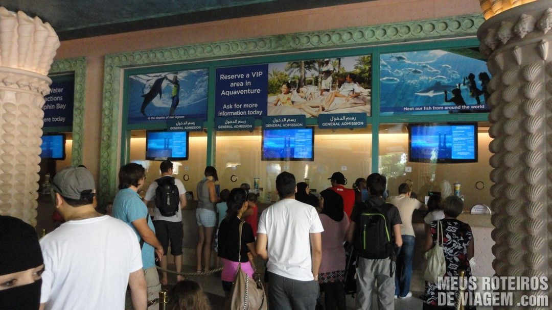Bilheteria do Aquaventure