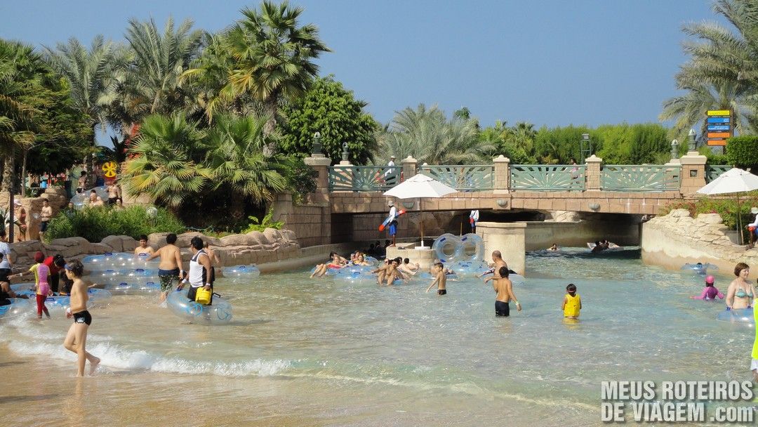 Parque aquático Aquaventure - Atlantis The Palm, Dubai