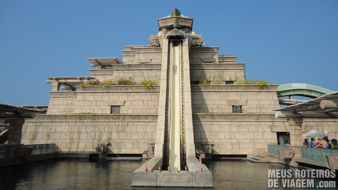 Pirâmide do Aquaventure - Atlantis The Palm, Dubai