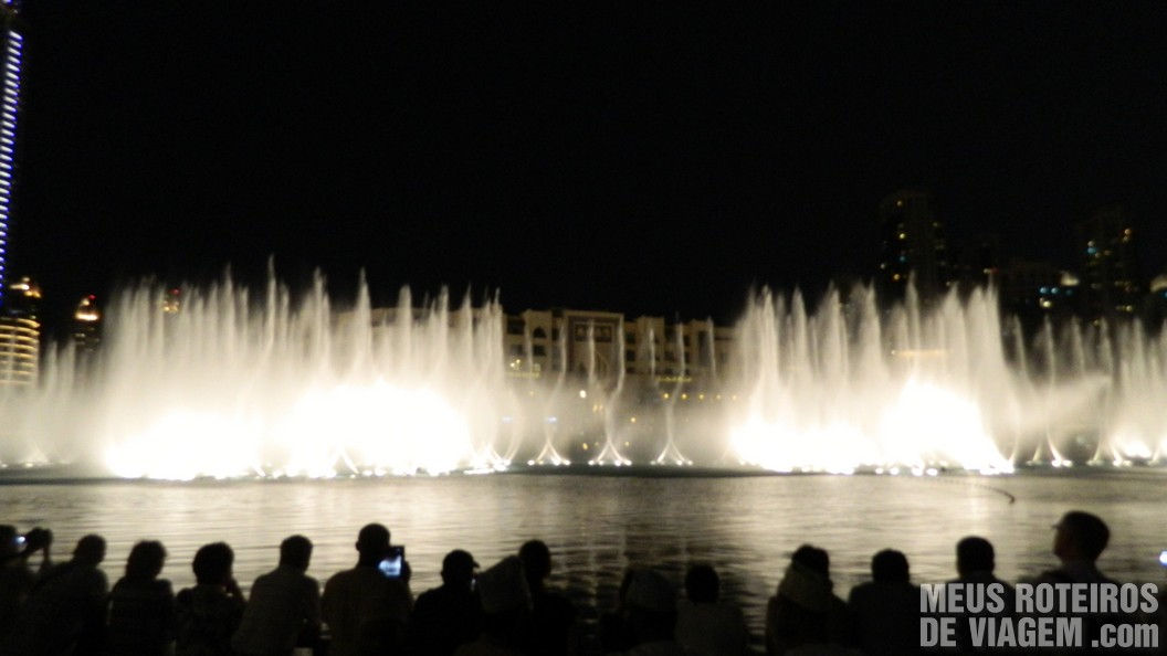 Show das Fontes de Dubai no Dubai Mall