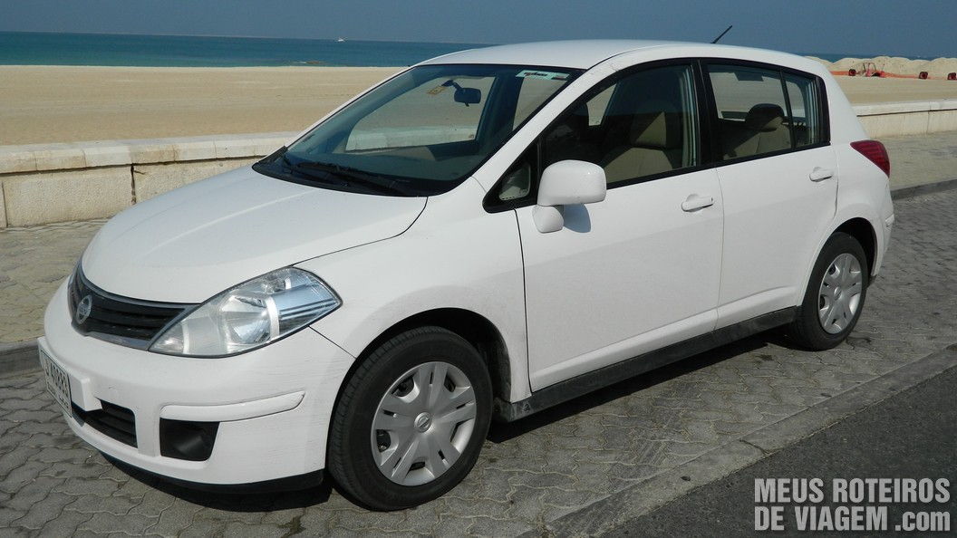 Rent nissan tiida dubai #5