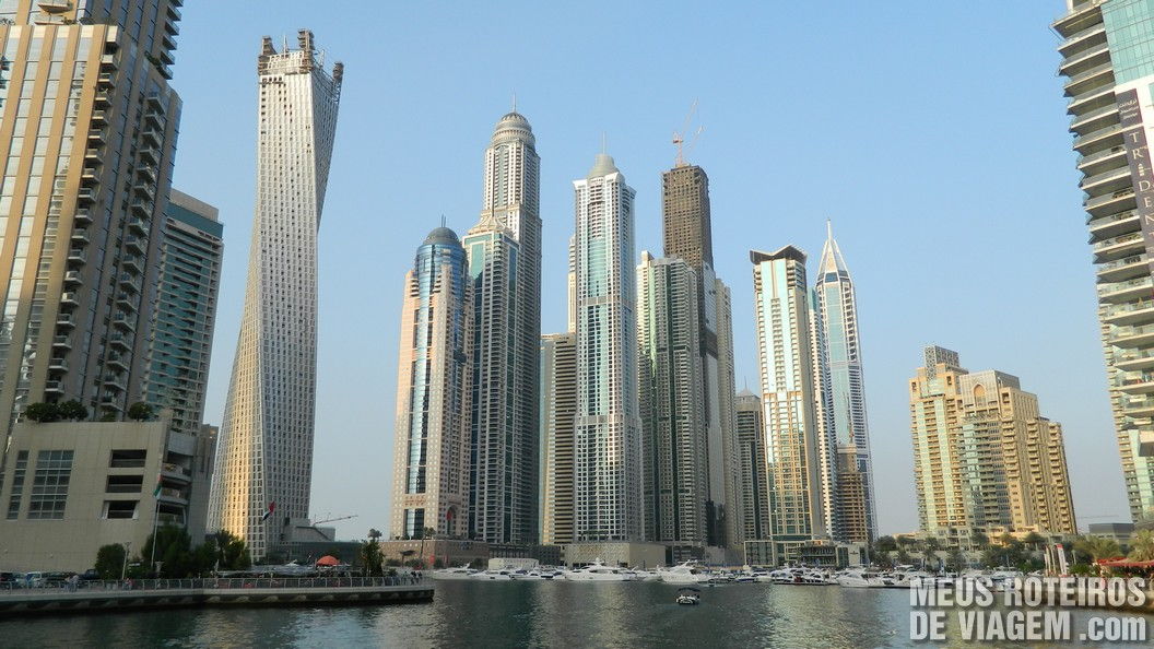Prédios da Dubai Marina