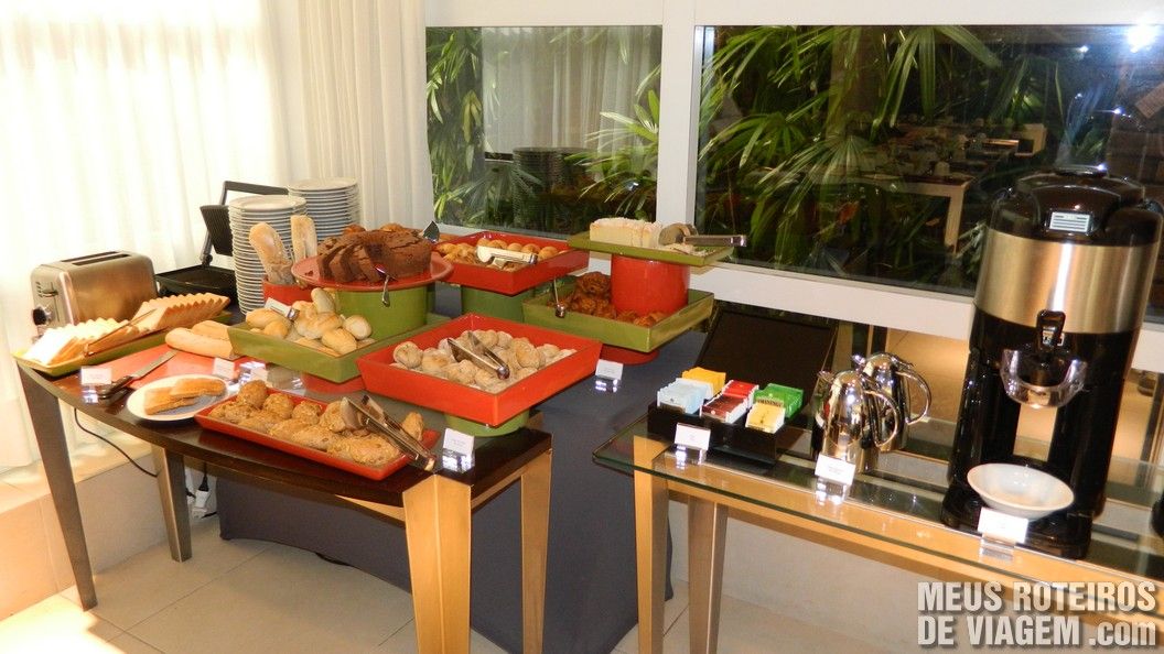 Novo café da manhã do hotel Mercure