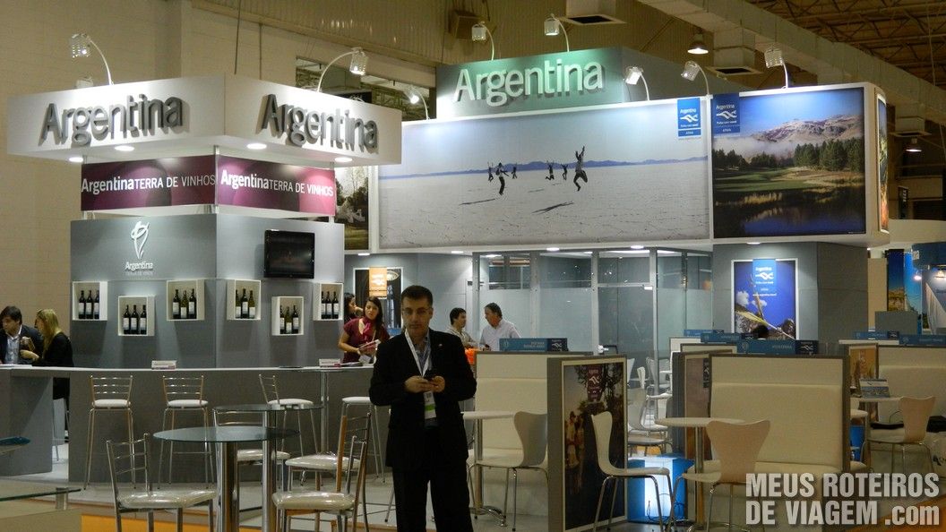Estande da Argentina na WTM Latin America 2013