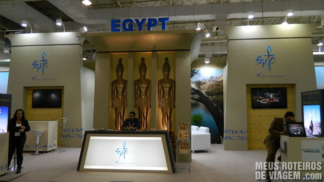 Estande do Egito na WTM Latin America 2013