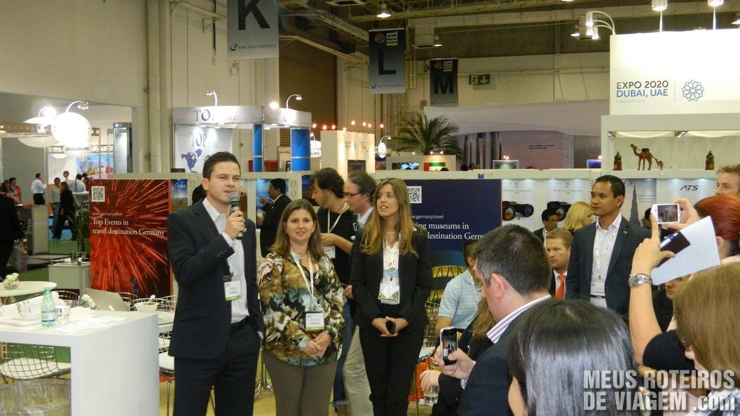 Estande da Alemanha na WTM Latin America 2013