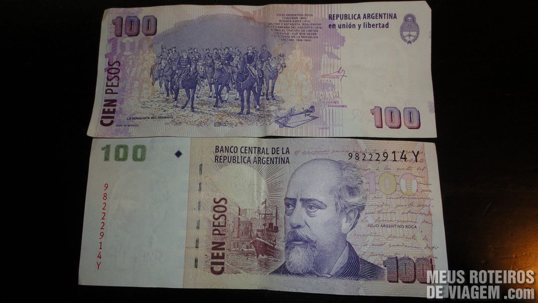 Quanto é R$ 100 em pesos argentinos