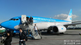 Desembarque no Aeroparque - Buenos Aires