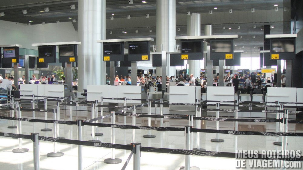 Como é o novo Terminal 3 do Aeroporto de Guarulhos GRU Airport Meus