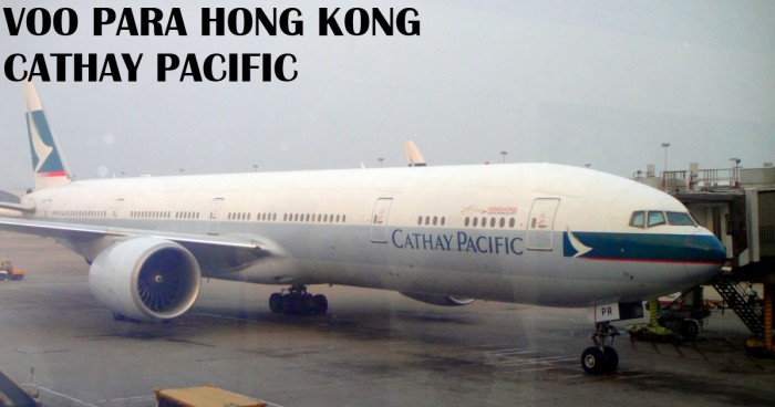 Como é voar na Cathay Pacific para Hong Kong hong kong - cathay
