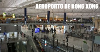 O Aeroporto de Hong Kong e o Trem para a Cidade hong kong - aeroporto