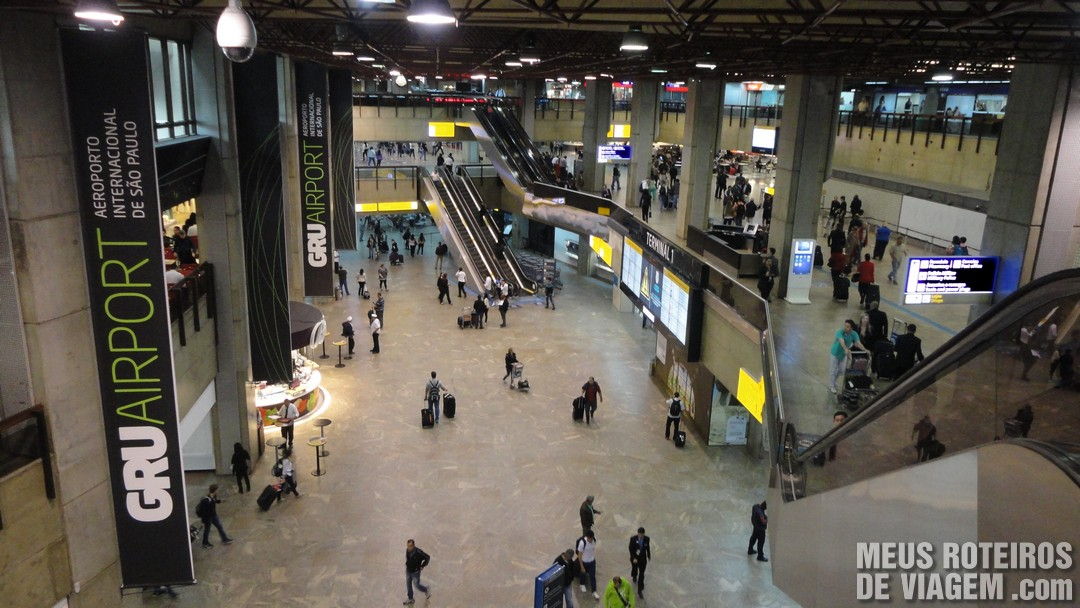 A Localização das Companhias Aéreas nos Terminais do Aeroporto de