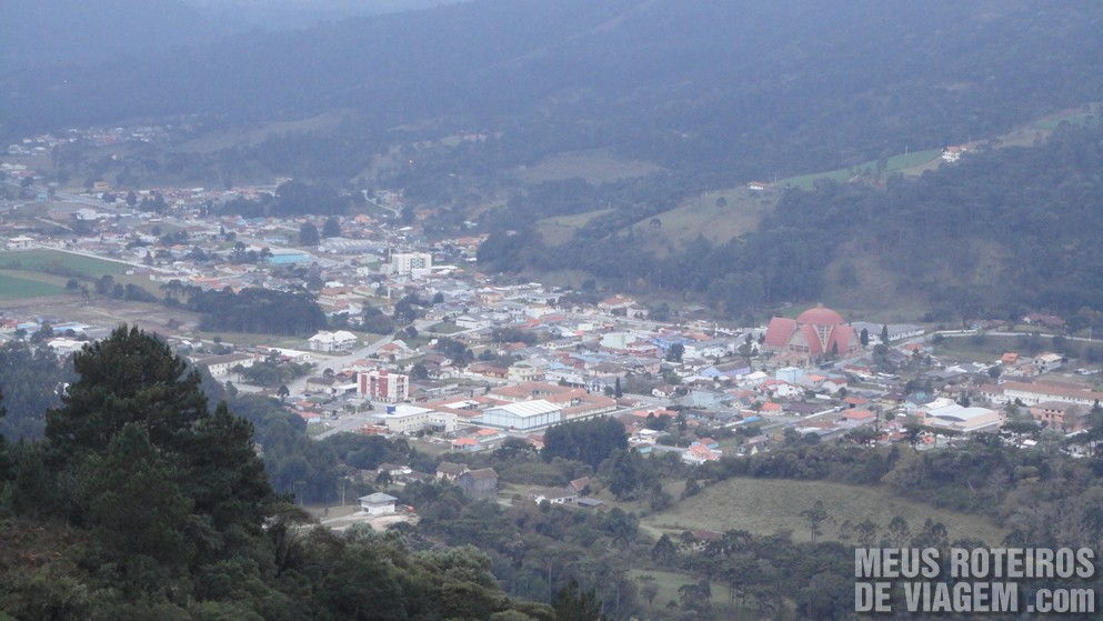 Urubici, vista do Mirante do Avencal