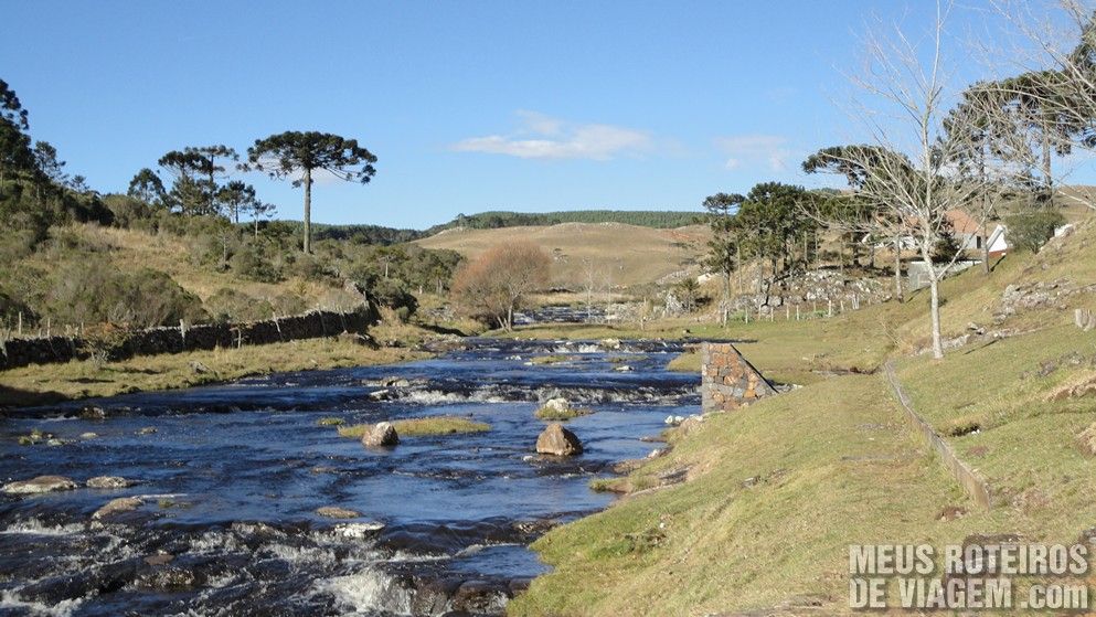 Rio da Cascata Barrinha - Bom Jardim da Serra/SC