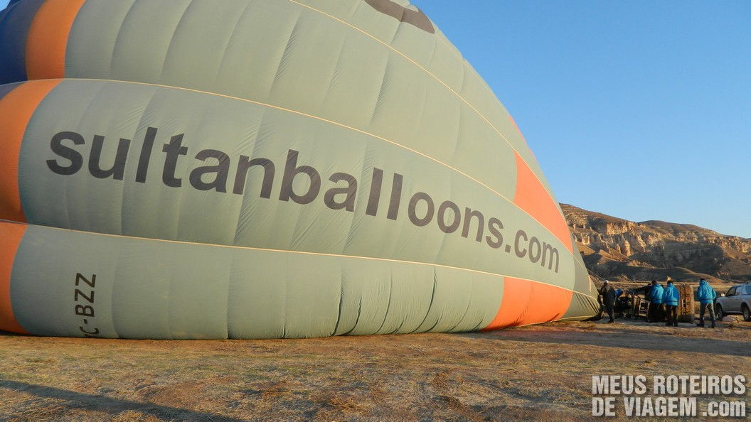 Balão da empresa Sultan Balloons - Capadócia, Turquia