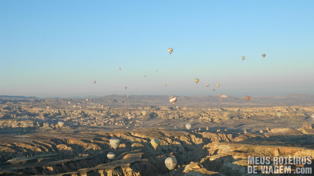 Voo de balão na Capadócia - Turquia