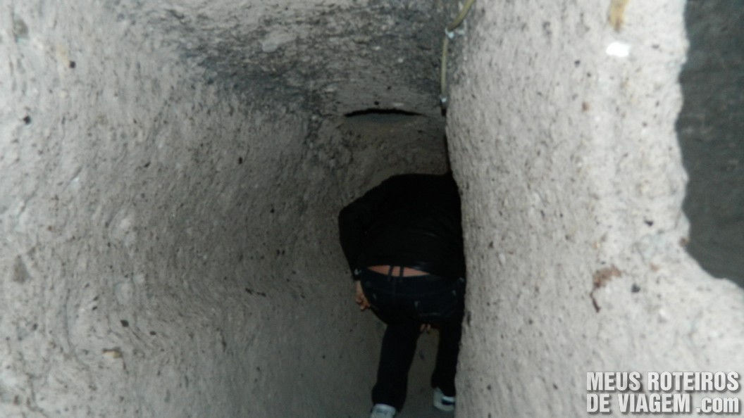 Cidade subterrânea de Kaymakli - Capadócia, Turquia