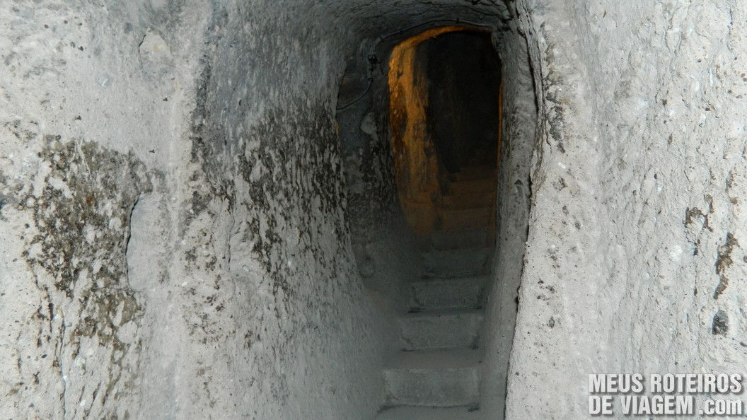 Cidade subterrânea de Kaymakli - Capadócia, Turquia