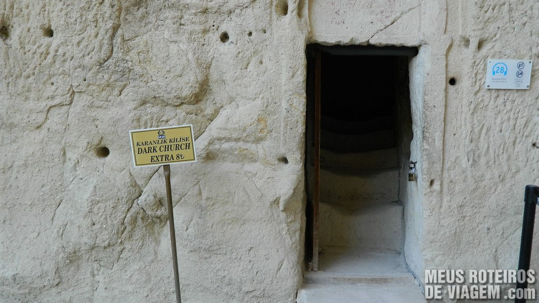 Igreja do Museu à Céu Aberto de Goreme - Capadócia, Turquia