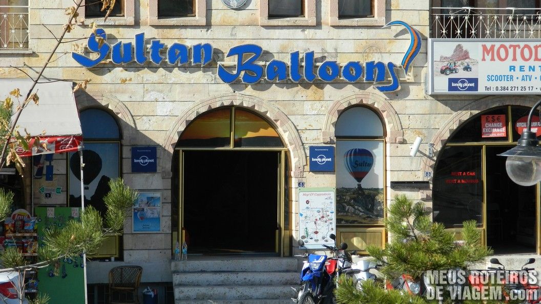 Sede da Sultan Balloons em Goreme - Capadócia, Turquia