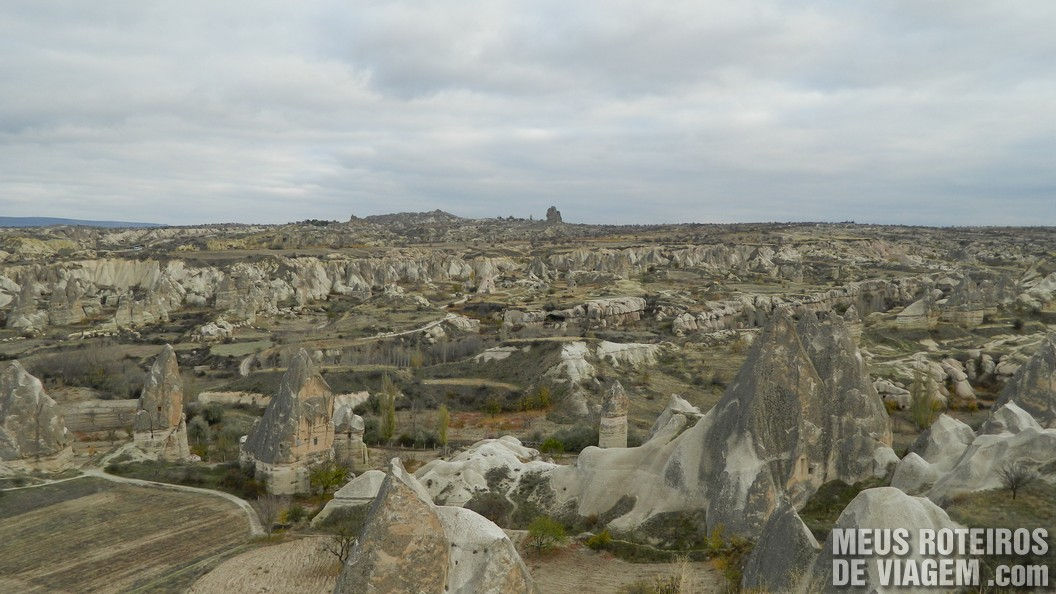 Vista do mirante Sunset Point - Goreme, Capadócia - Turquia