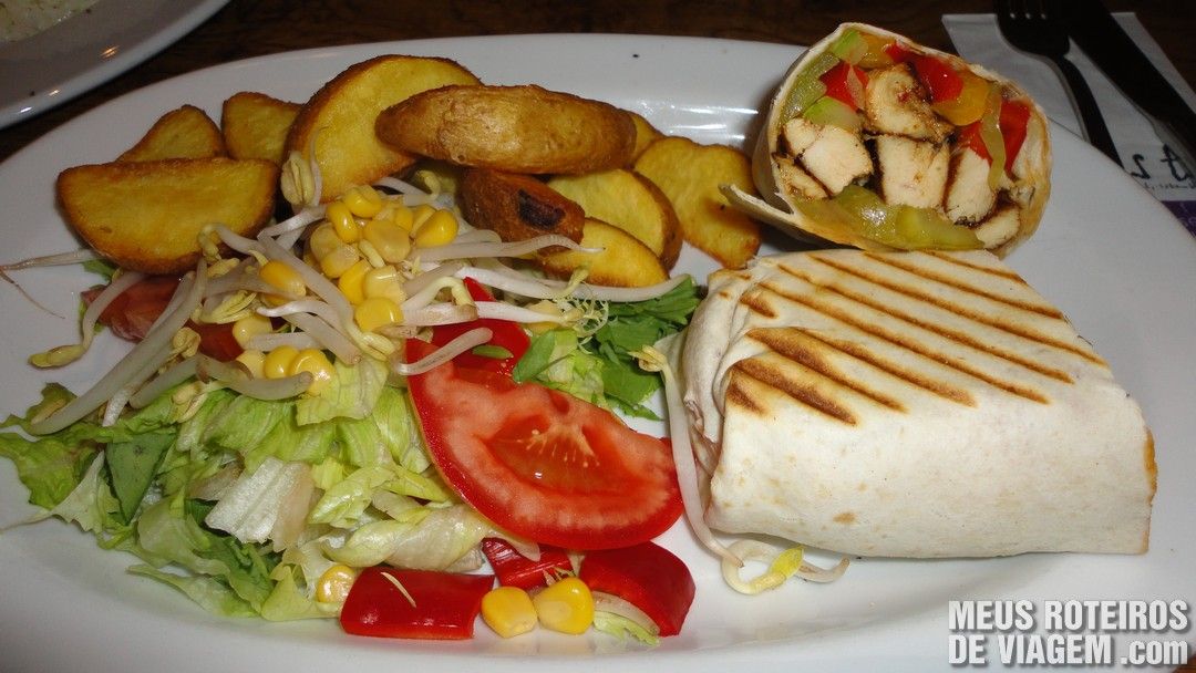 Wrap no Ist Café - Istambul, Turquia