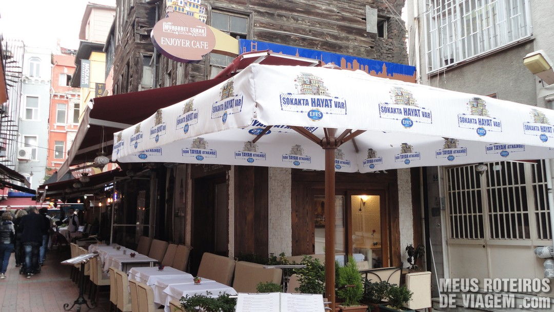 Restaurante Enjoyer - Istambul, Turquia
