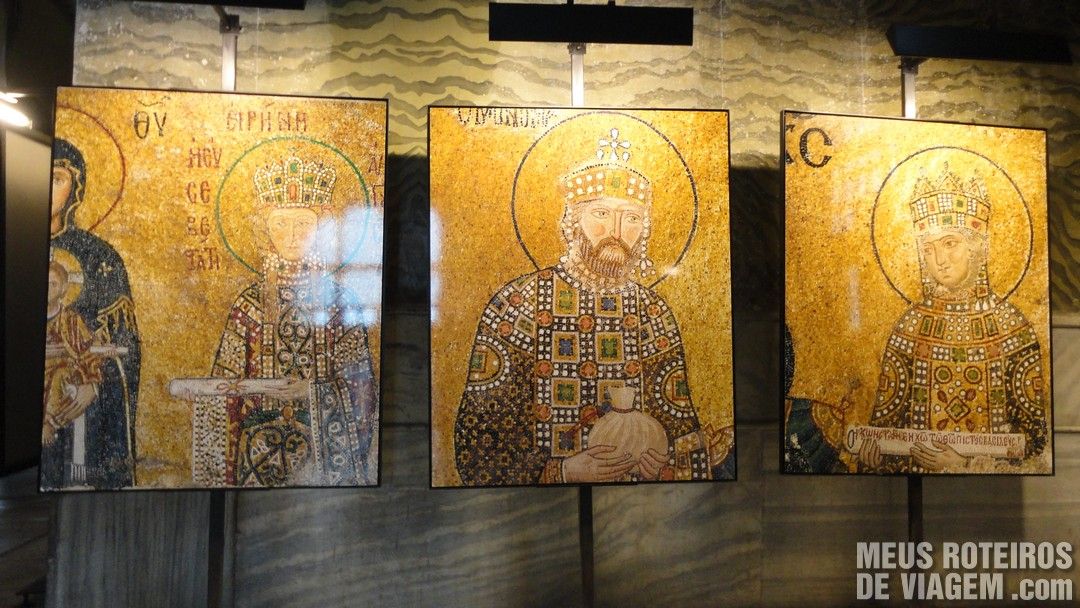 Exposição na Basílica de Santa Sofia - Istambul, Turquia