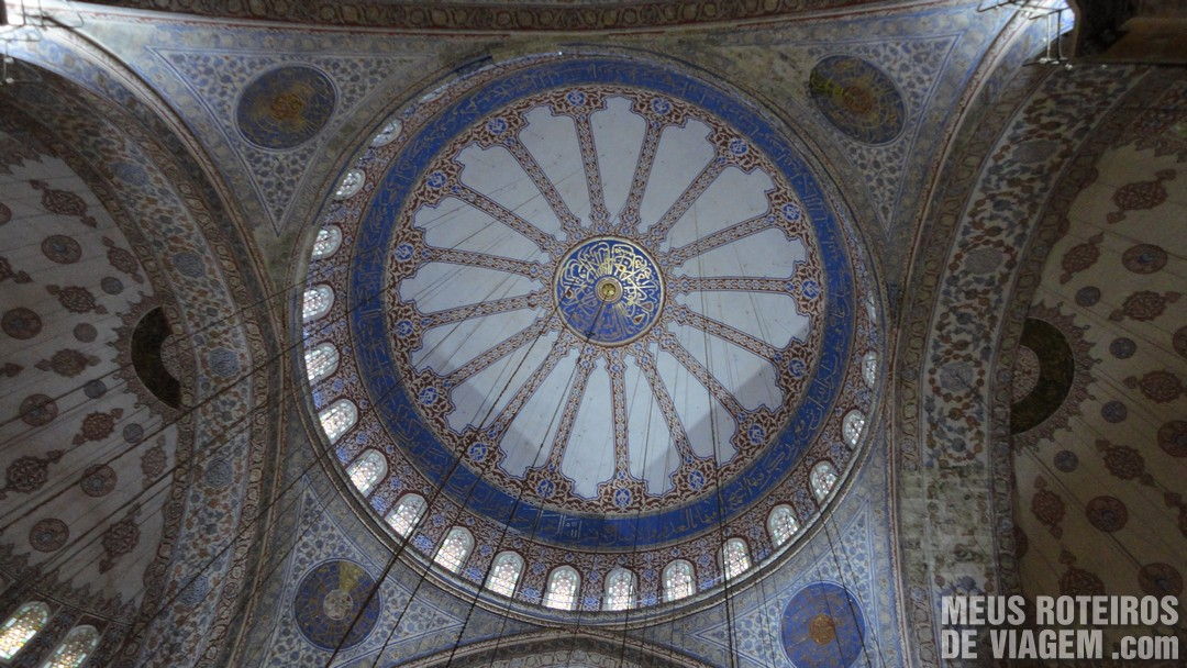 Cúpula da Mesquita Azul / Mesquita de Sultanahmet - Istambul, Turquia