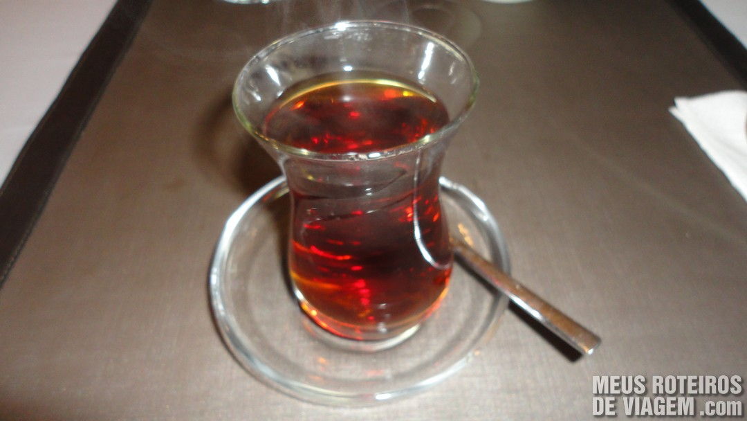 Chá turco - Istambul, Turquia