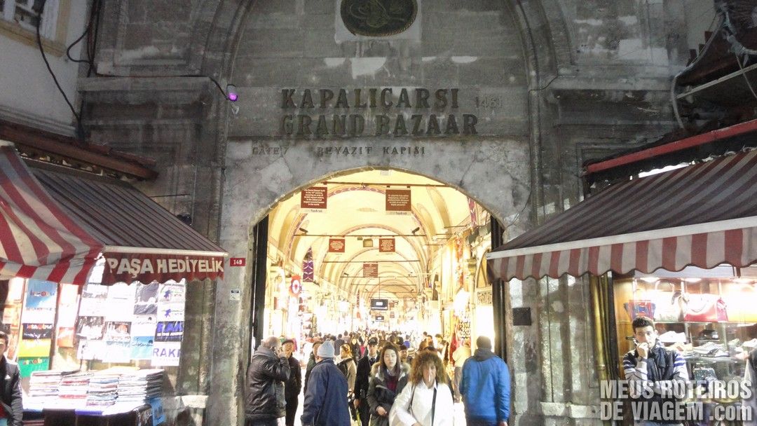 Grande Bazar - Istambul, Turquia