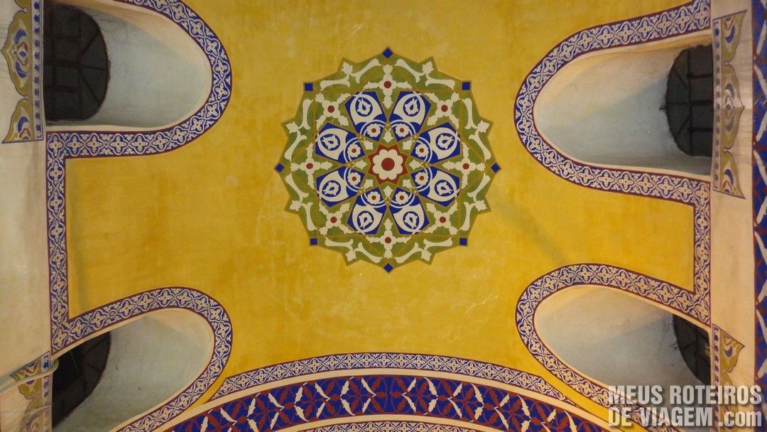 Teto do Grande Bazar - Istambul, Turquia