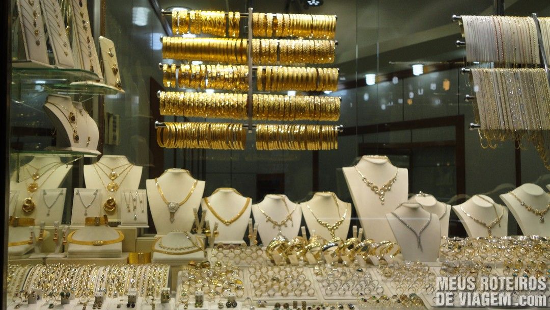 Jóias no Grande Bazar - Istambul, Turquia