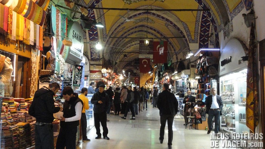 Grande Bazar - Istambul, Turquia