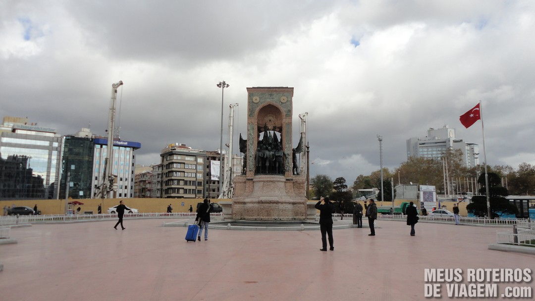 Praça Taksim - Istambul, Turquia