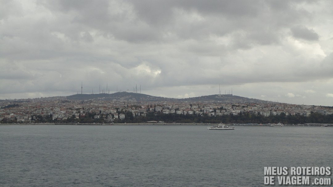 Vista do Palácio Topkapi - Istambul, Turquia