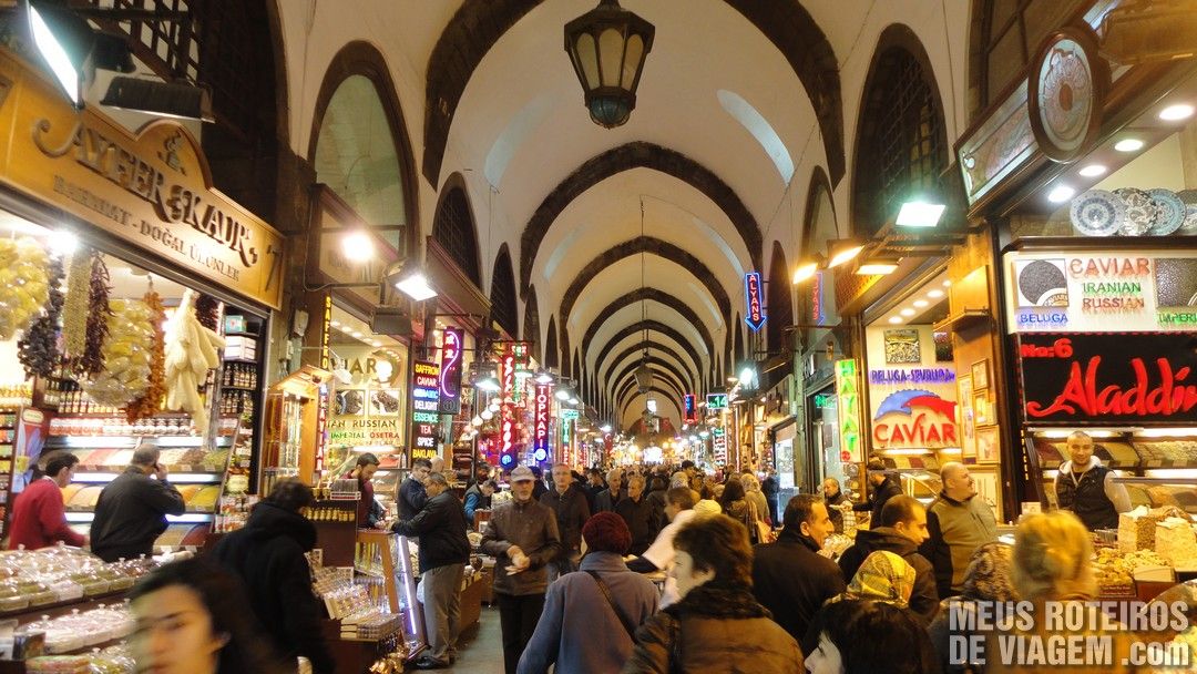 Bazar de Especiarias - Istambul, Turquia