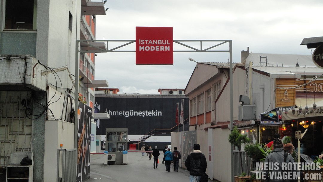 Acesso ao Museu Istanbul Modern - Turquia