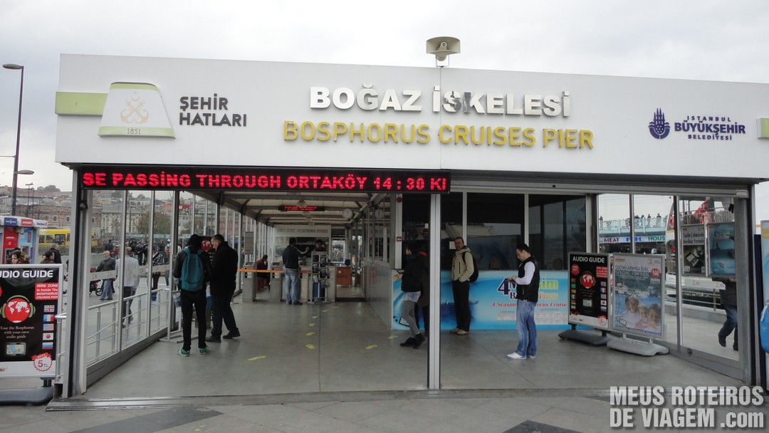 Terminal da empresa Sehir Hatlari - Istambul, Turquia