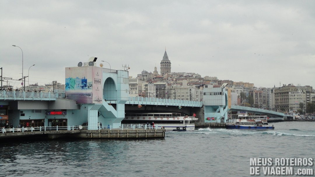 Ponte de Gálata - Istambul, Turquia