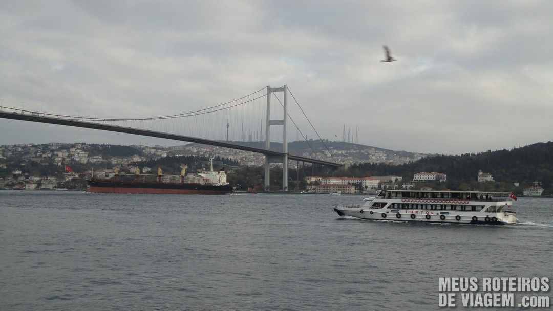 Ponte do Bósforo - Istambul, Turquia