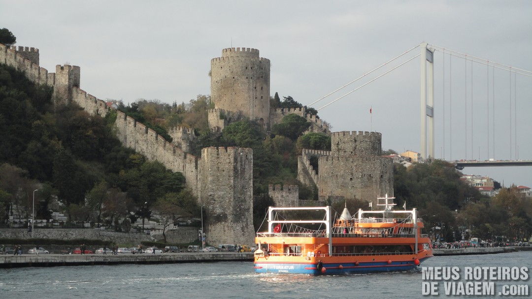 Castelo da Rumélia (Rumelihisarı) - Istambul, Turquia
