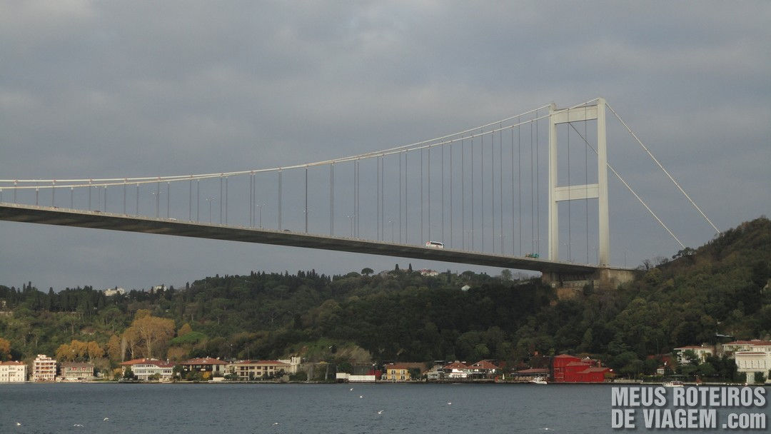 Ponte Fatih Sultão Mehmet - Istambul, Turquia