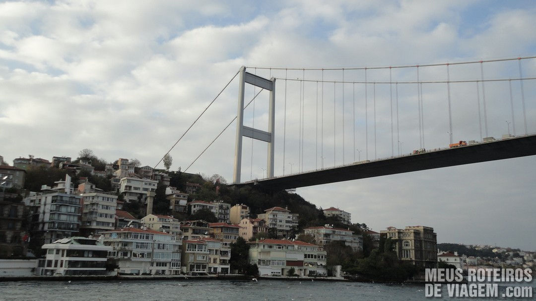 Ponte Fatih Sultão Mehmet - Istambul, Turquia