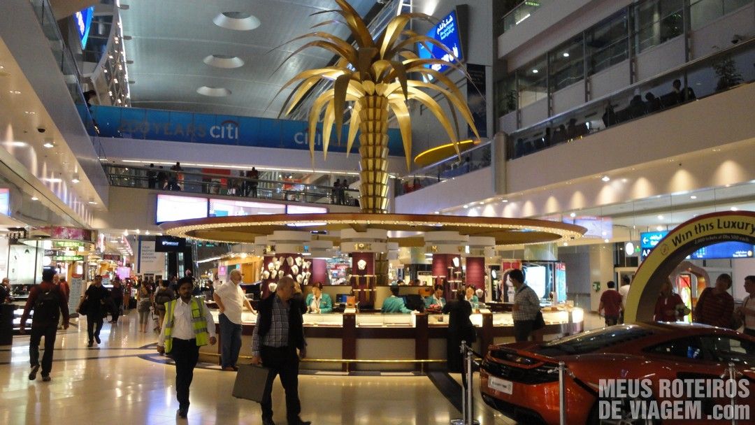 Duty Free do terminal 1 - Aeroporto de Dubai